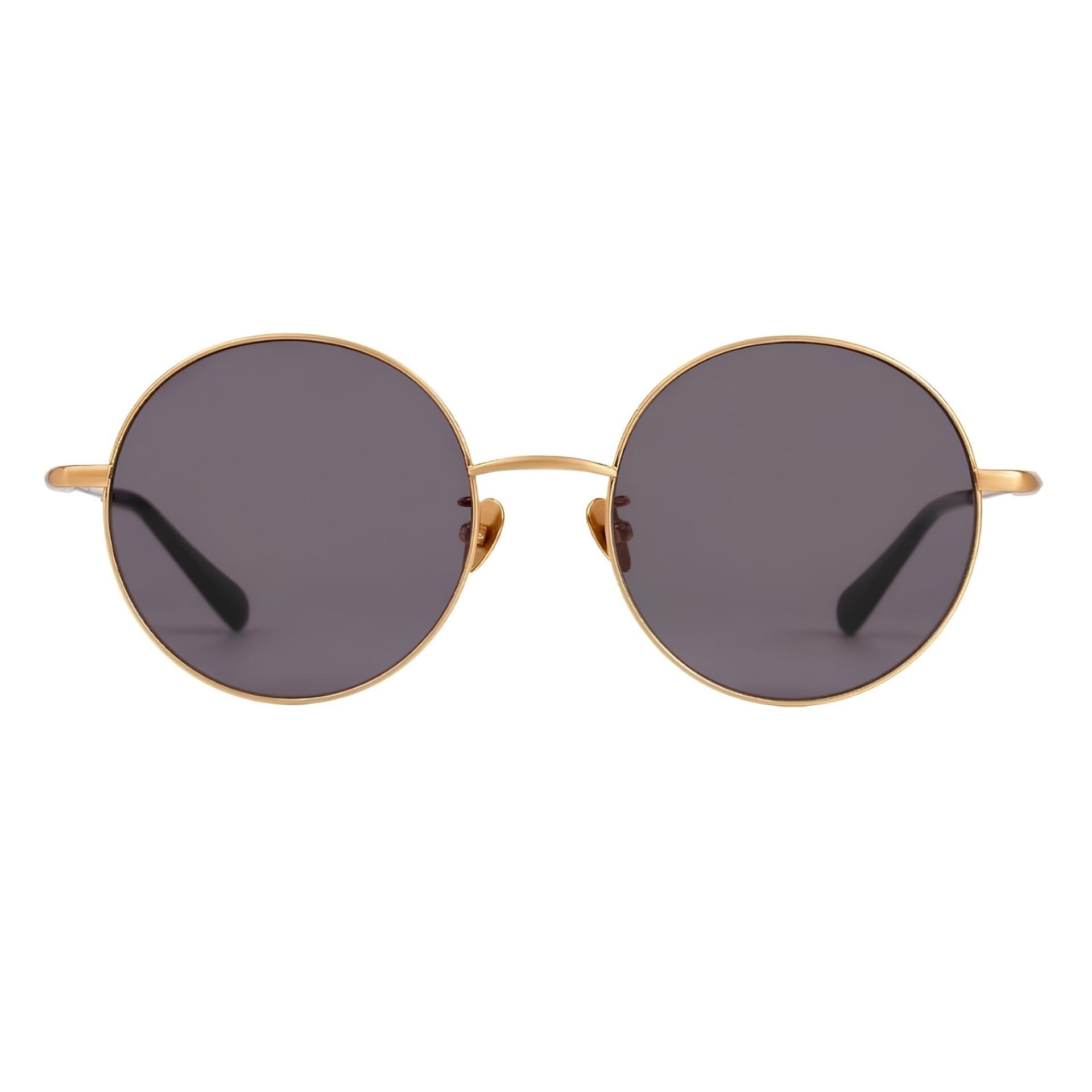 Projekt Produkt Fs7 Gold Yuvarlak Titanyum Unisex Güneş Gözlüğü