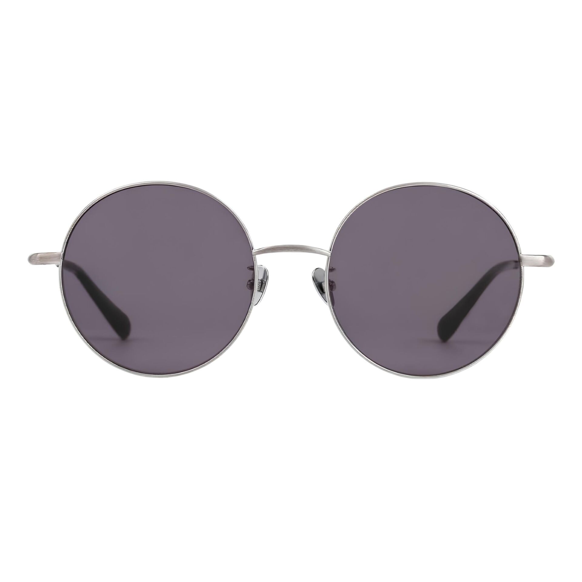 Projekt Produkt Fs7 Gri Yuvarlak Titanyum Unisex Güneş Gözlüğü