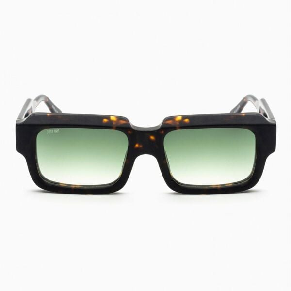 Bust Out Ben Leopar Kare Unisex Güneş Gözlüğü