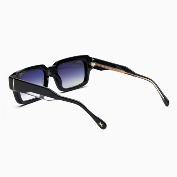 Bust Out Ben Dikdörtgen Siyah Unisex Güneş Gözlüğü