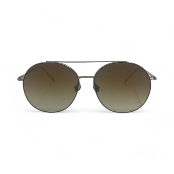 Eque.M it'S Life Siyah Yuvarlak Titanyum Unisex Güneş Gözlüğü