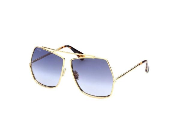 Maxmara Mm 0006 Köşeli Metal Kadın Güneş Gözlüğü