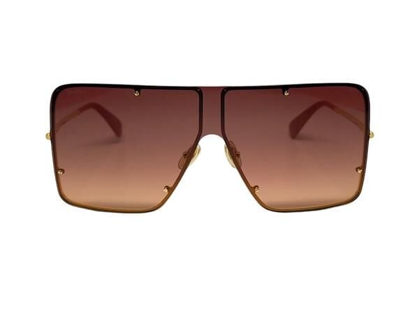 Maxmara Mm 0004 Kahverengi Maske Kadın Güneş Gözlüğü