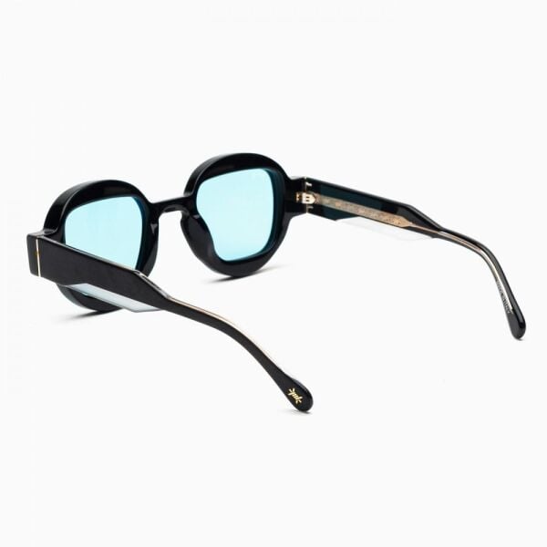 Bust Out Gözlük Josh Siyah Yuvarlak Unisex Güneş Gözlüğü