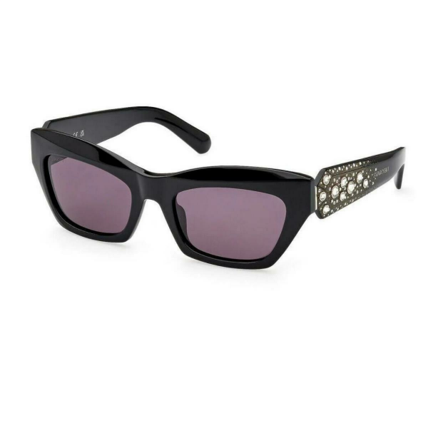 Swarovski Sk 0381 Cat Eye Siyah Kadın Güneş Gözlüğü