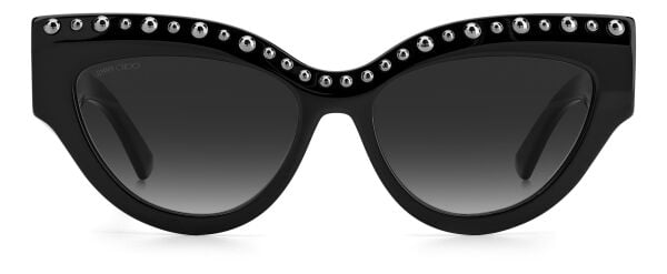 Jimmy Choo Sonja/G/N/S Siyah Taşlı Cat Eye Kadın Güneş Gözlüğü