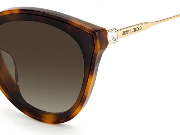 Jimmy Choo Vic/F/SK Leopar Cat Eye Kadın Güneş Gözlüğü