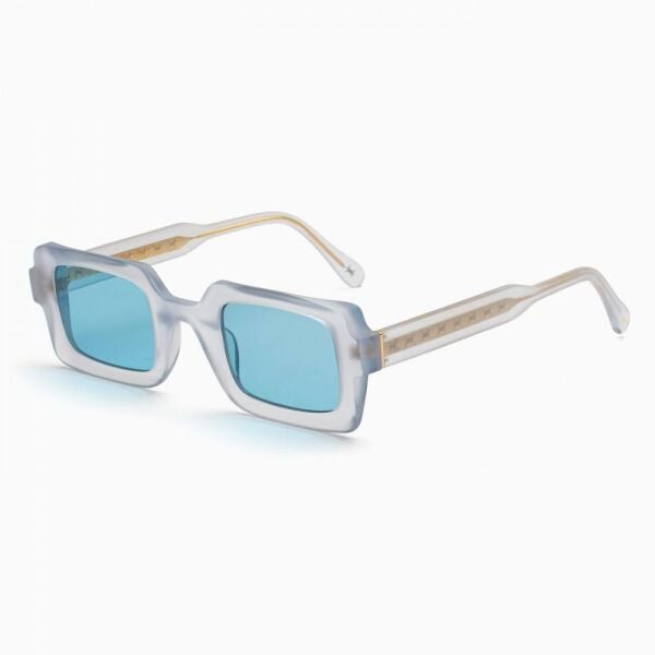 Bust Out Maverick Dikdörtgen Şeffaf Unisex Güneş Gözlüğü