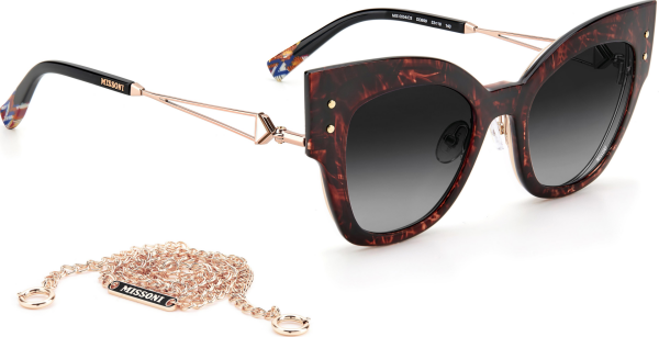Missoni Mis 0054/CS Zincirli Leopar Cat Eye Kadın Güneş Gözlüğü