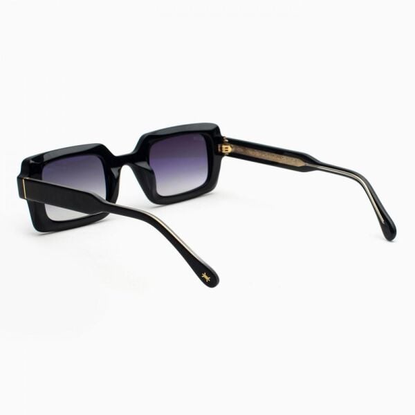 Bust Out Gözlük Maverick Dikdörtgen Siyah Unisex Güneş Gözlüğü