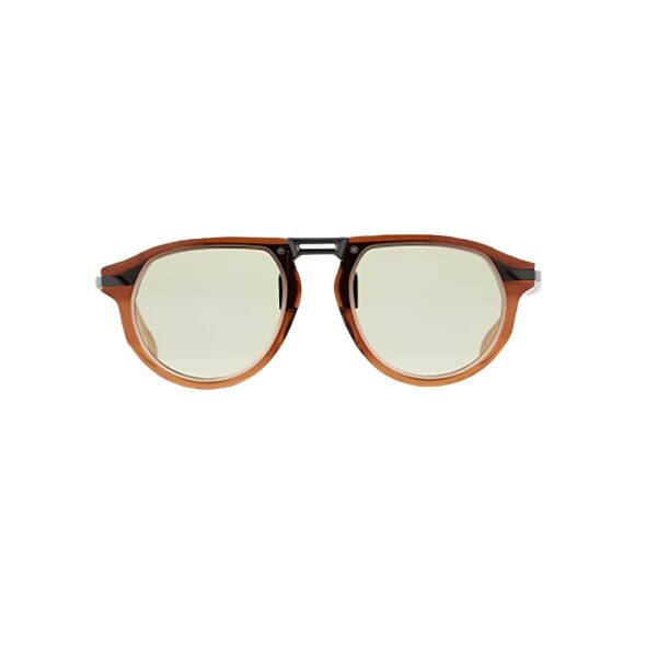 Movitra LT03A 51 Titanyum Yuvarlak Kahverengi Unisex Güneş Gözlüğü