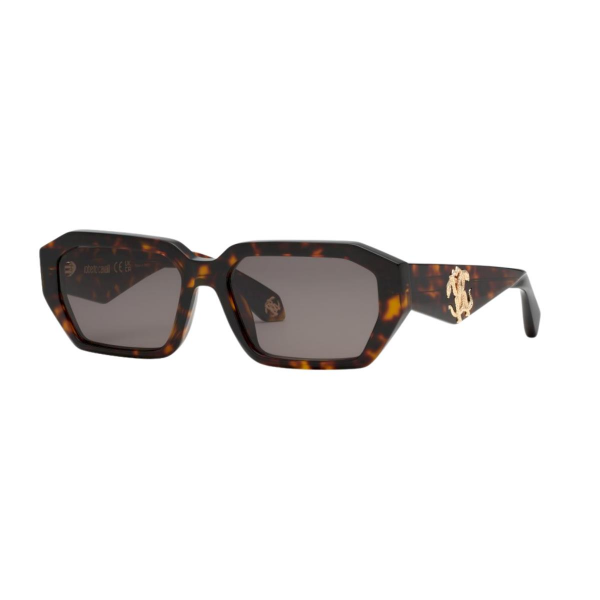 Roberto Cavalli Src113 Leopar Dikdörtgen Kadın Güneş Gözlüğü